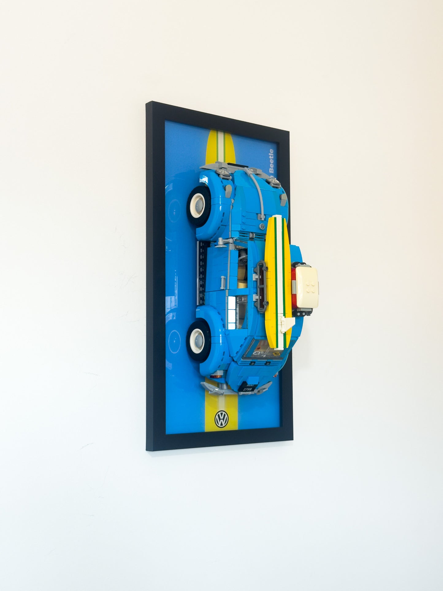 Wall Mount & Display for LEGO Creator Expert Volkswagen Beetle 10252