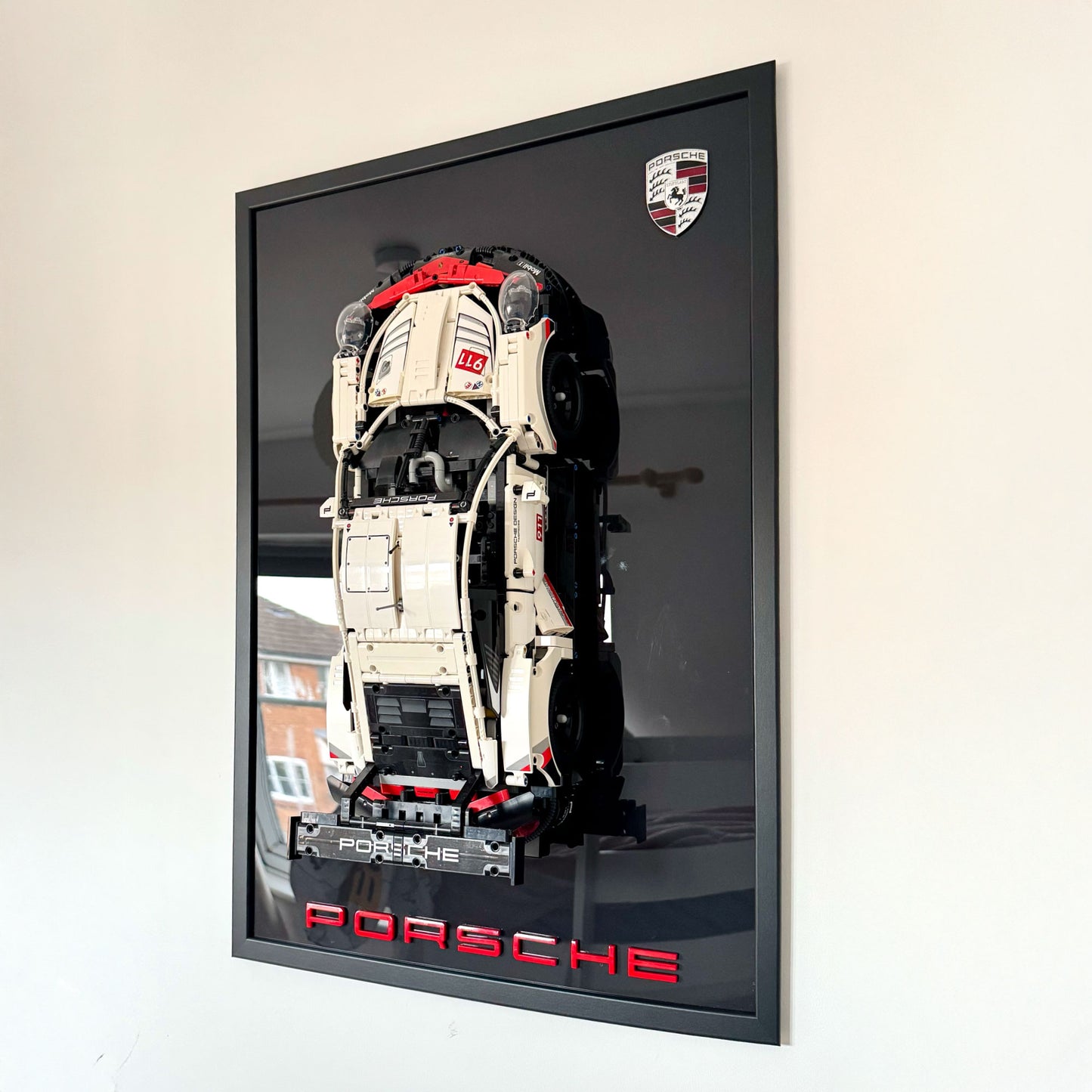 Premium Wall Display for LEGO® Technic Porsche 911 RSR (42096)