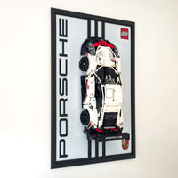 Acrylic Wall Display Mount & Frame for LEGO® Porsche 911 RSR 42096