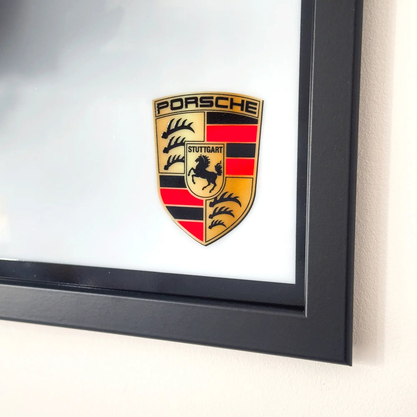 Acrylic Wall Display Mount & Frame for LEGO® Porsche 911 RSR 42096