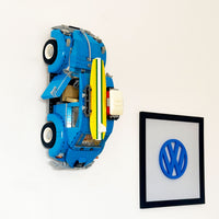 Vertical Wall Mount for LEGO® Creator Expert Volkswagen Beetle 10252