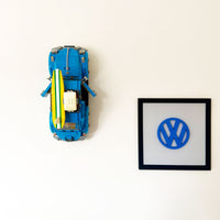 Vertical Wall Mount for LEGO® Creator Expert Volkswagen Beetle 10252