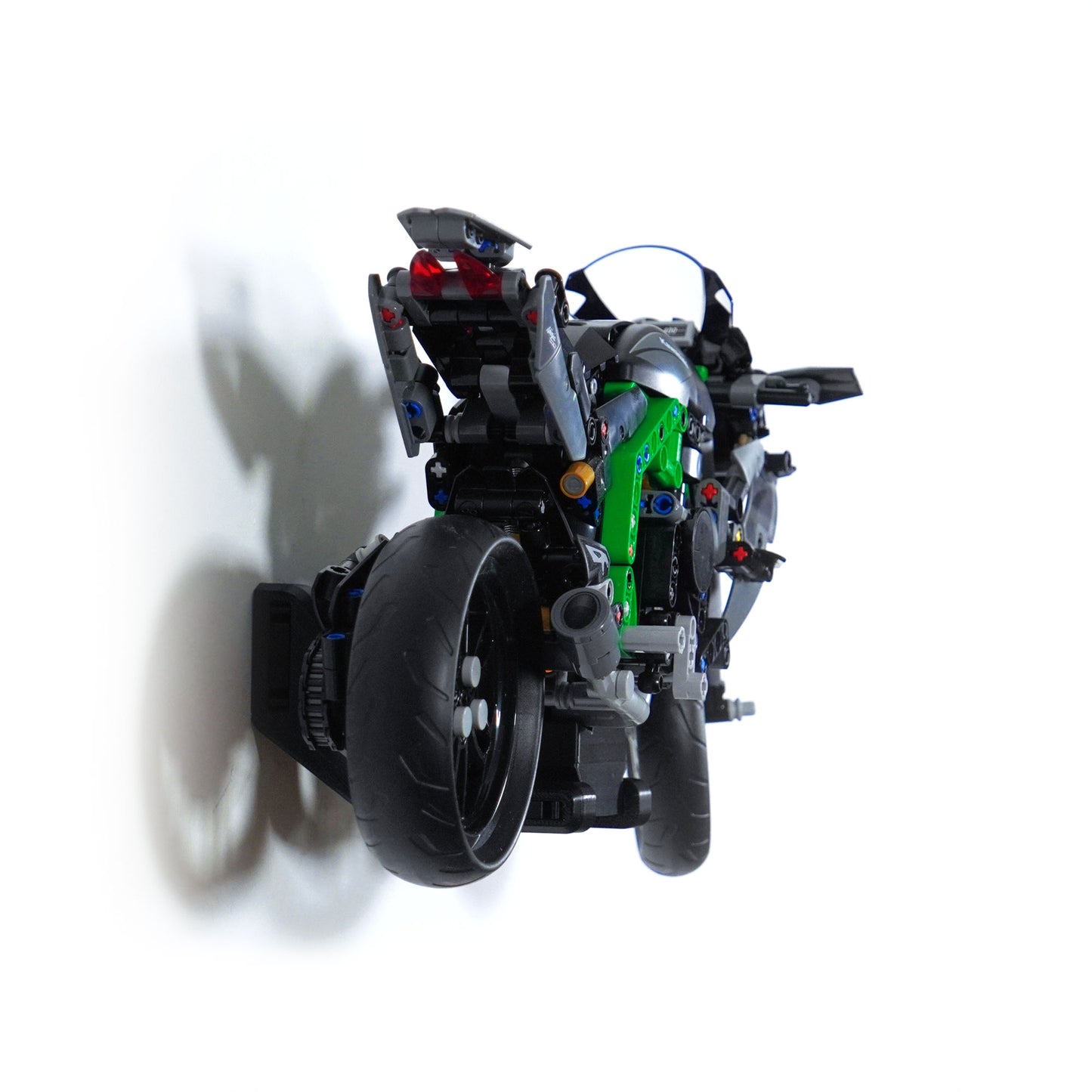 Horizontal Wall Mount for LEGO® Technic Kawasaki Ninja H2R (42170)